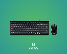 Keyboard & Mouse USB msi Black